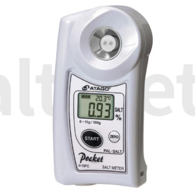 日本进口爱拓atago数字式盐度计/采用钛太极SALT METER