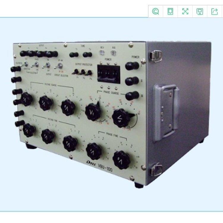 三相稳压器/电压、电流、相位调整VBU-100日本densokutechno