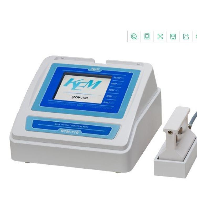 京都kem快速导热仪QTM-710/700采用触摸屏实现直观的操作感