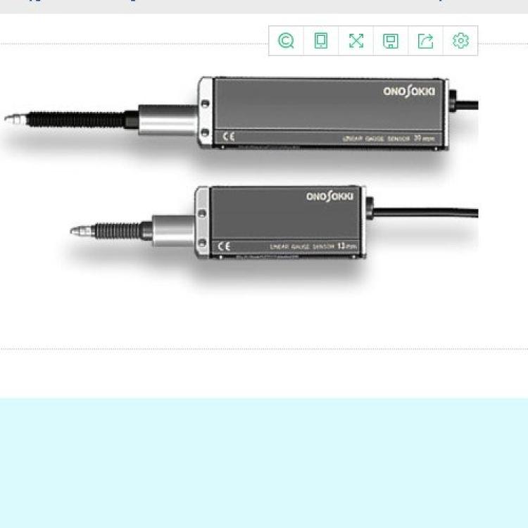 小野onosokki线性测量传感器/通用型/耐振动/耐冲击型GS-1713A