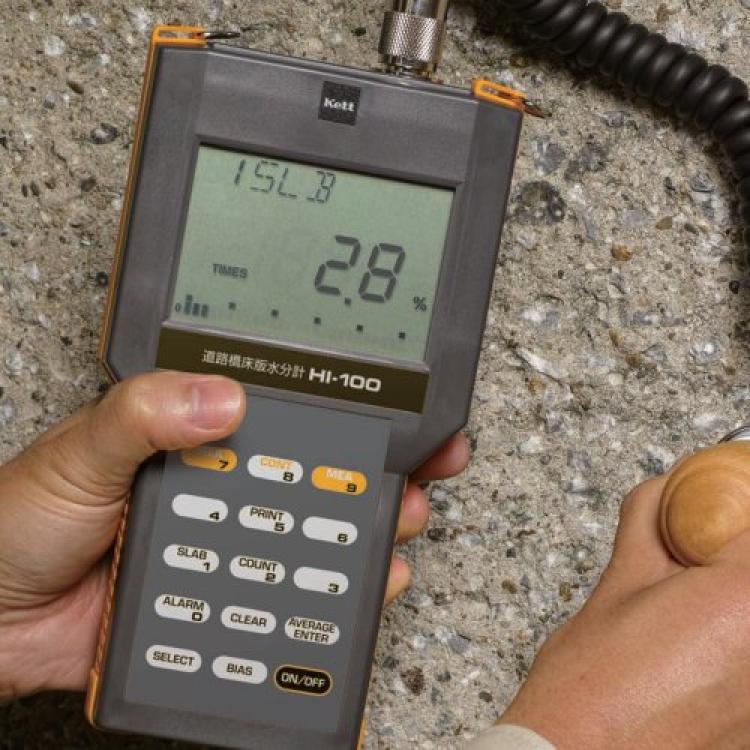 日本进口kett公路桥面水分仪 HI-100幸和工业技术