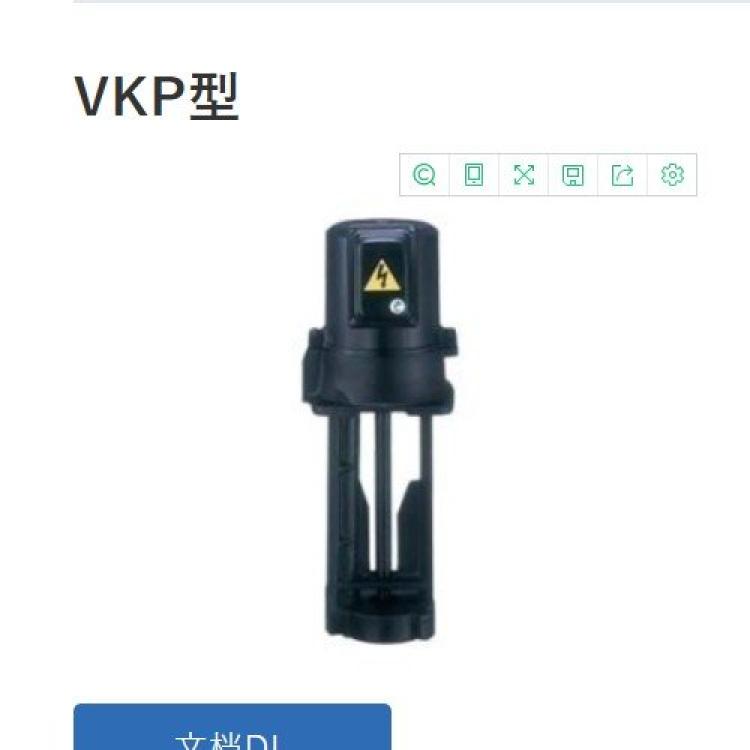 泰乐teral冷却液泵/浸入式（非自吸式）直动式VKP型