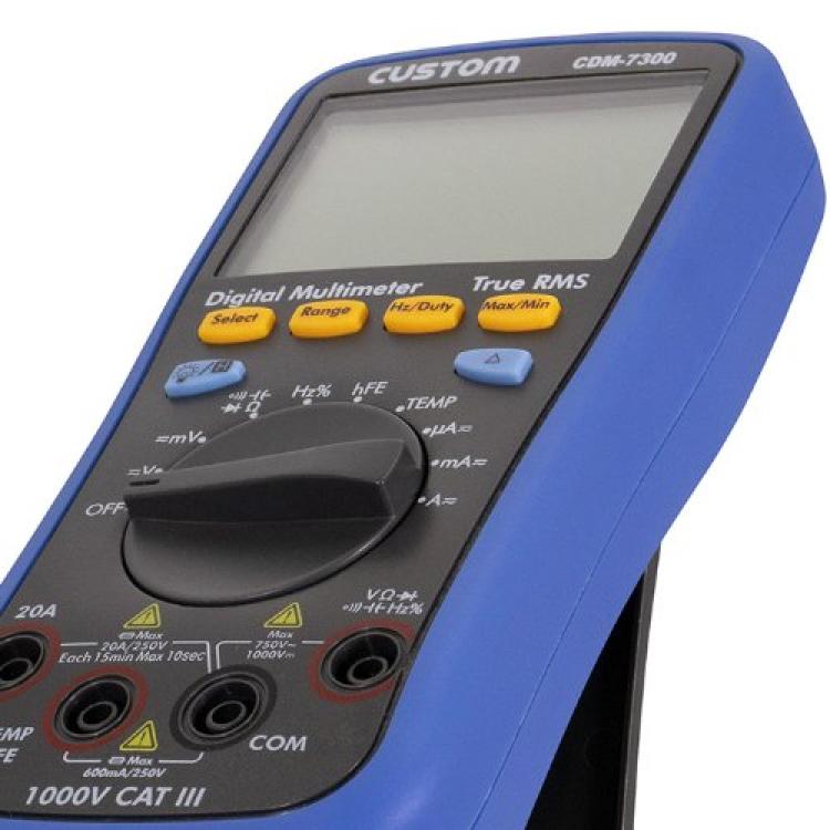 kk-custom数字万用表CDM-7300可以像模拟仪表一样看到数值的变化