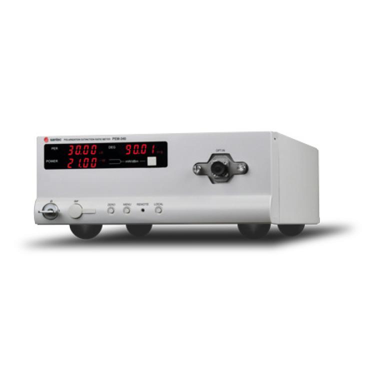 日本santec50 dB兼容的偏振消光比监视器PEM-340
