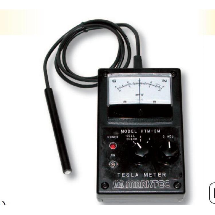 日本marktec磁场测量仪 特斯拉计 霍尔传感器测量计HTM-2M