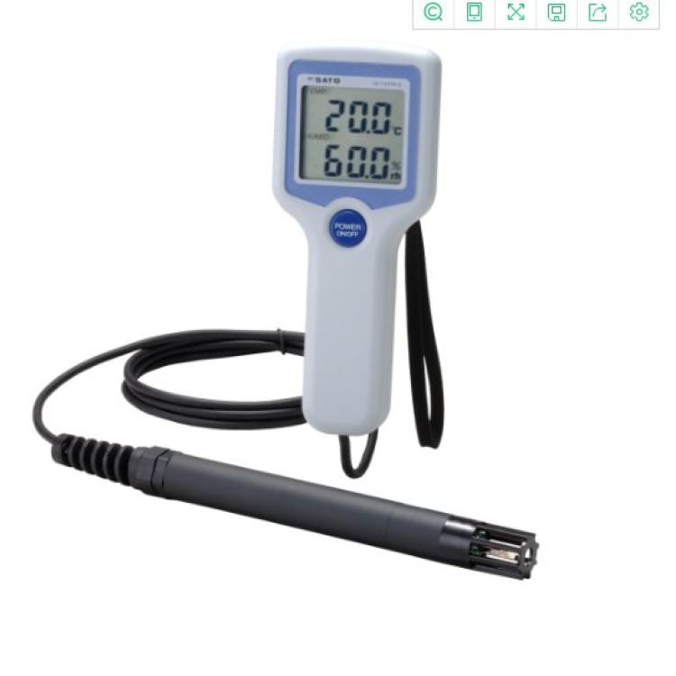 sksato数字温湿度计 SK-110TRHII TYPE1 手持式温湿度仪 环境测量