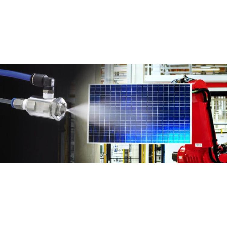 日本atomax喷嘴在半导体/电子零件制造的应用实例AM型