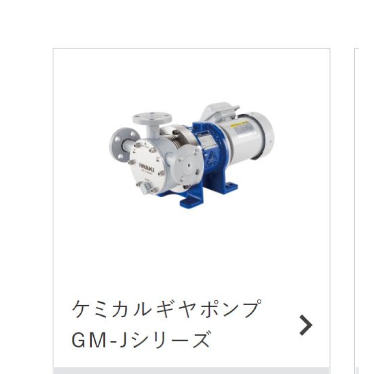 日本进口易威奇IWAKI采用无阀结构外化工齿轮泵GM-J