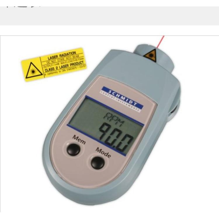 德国进口schmidt带读数记忆的车速表手持式转速计PH-200L