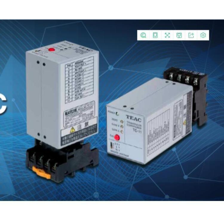 日本loadcell插入式信号调理器 应变传感器信号测量 调零电路 TC-11