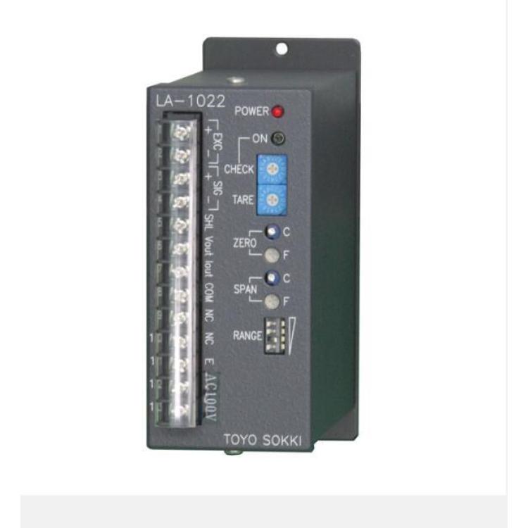 日本toyo-sokki称重传感器放大器LA-1022A 仪表放大器 输出电压信号