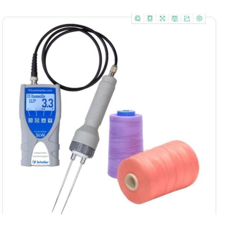 湿度计 SLW纺织水分仪/插入式传感器/夏勒Schaller/humimeter