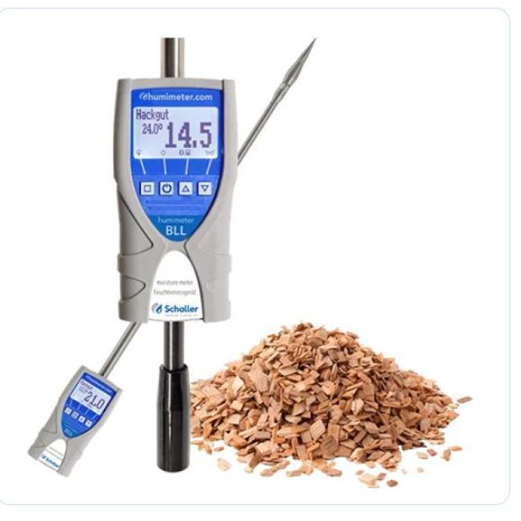 夏勒Schaller/humimeter/再生材料水分仪/液晶显示器/湿度计RM1