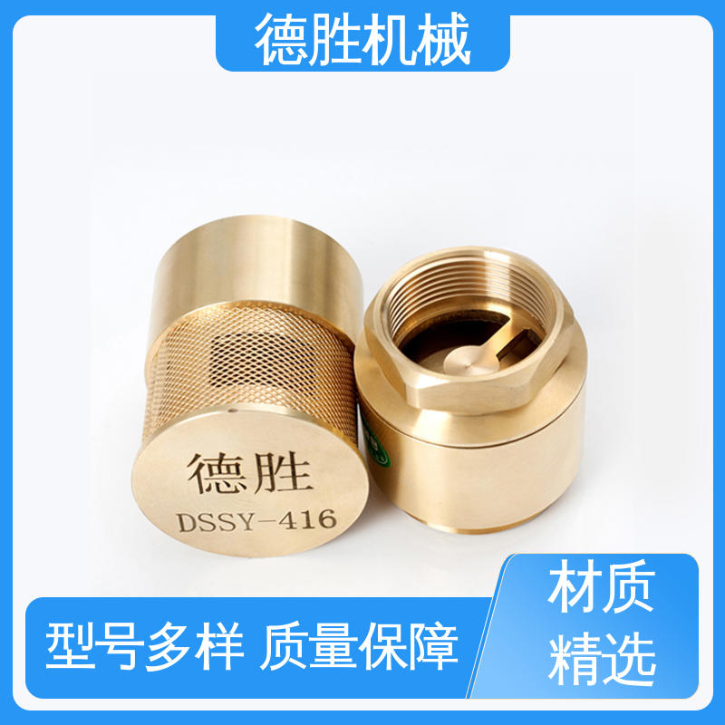 德胜 油罐止回阀 注重服务 库存充足 抗腐蚀性强 阀体加厚