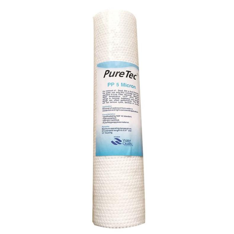 PP Cotton Water Purifier Filter Element 10 inch Household Water Purifier Industrial General 254mm White Kitchen Cabinet Filter