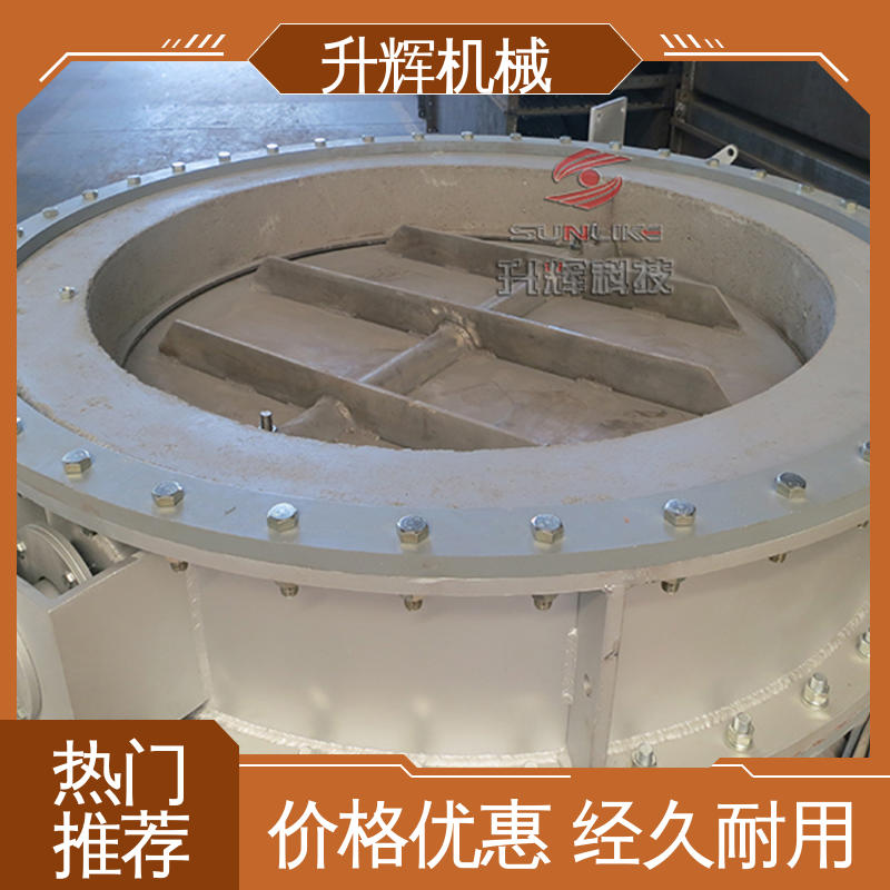 升辉机械 加厚材质 电动高温蝶阀 圆口方口可选 厂家批发