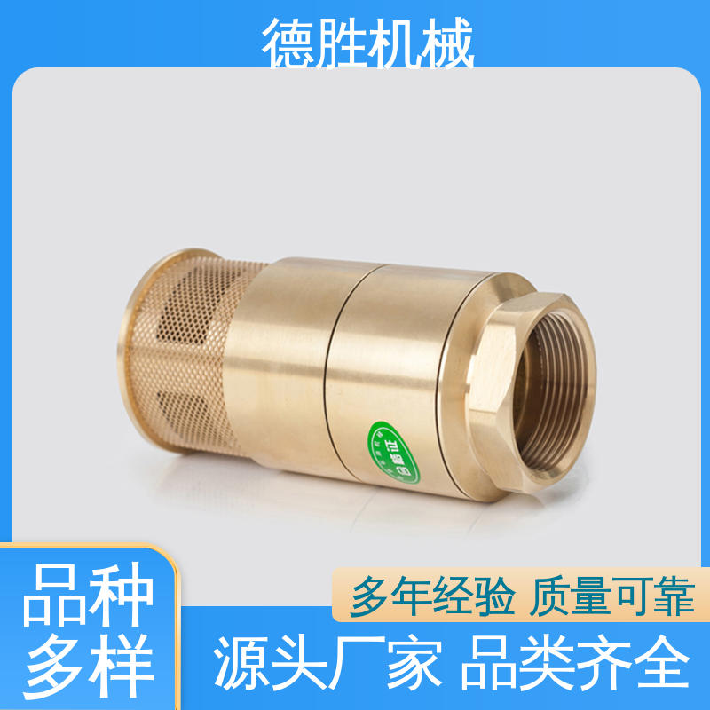 耐磨性强 加油站底阀 铜过滤网 支持定制 现货速发 德胜