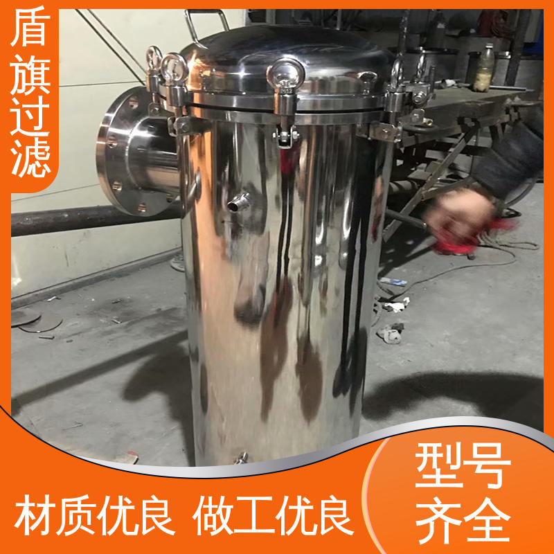 加工制作 单袋式过滤器定制 操作简单 品质可靠 盾旗过滤