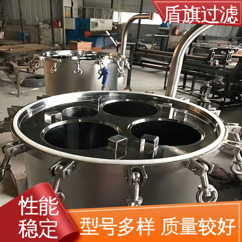 盾旗过滤 源头厂家 双联袋式过滤器订做 安全环保 厂家直供