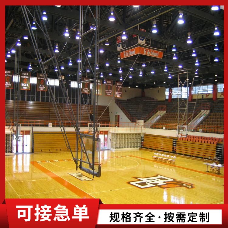  博纳 大学生联赛枫桦木B级运动地板生产厂家 主辅龙骨