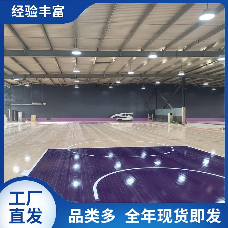  博纳 标准篮球场枫桦木B级单龙骨厂家直供 防腐防虫阻燃处理