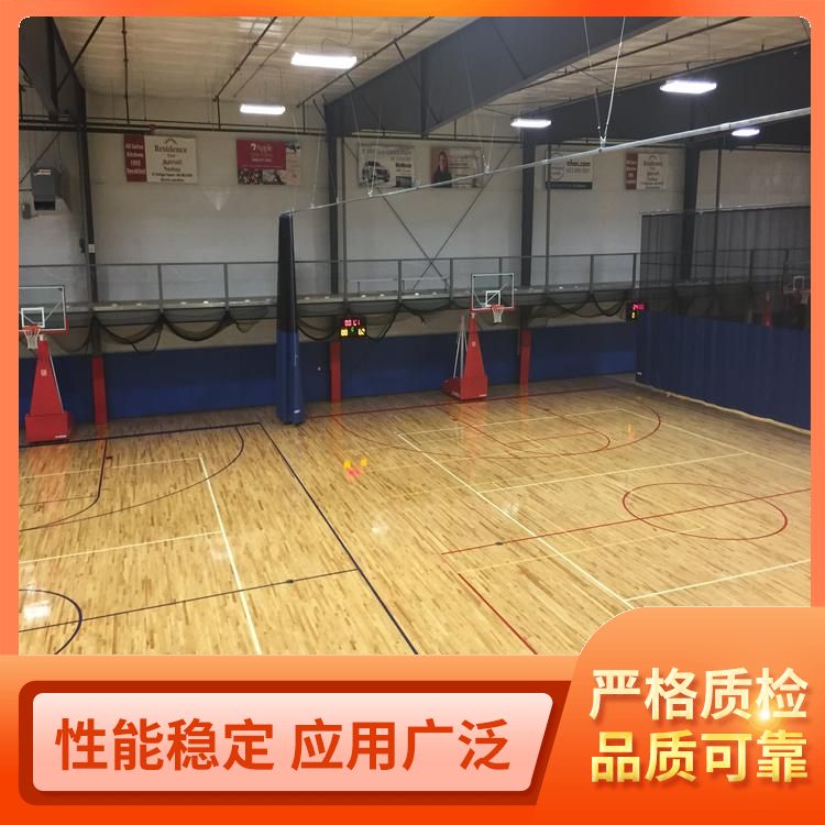  博纳 室内球场B级运动木地板厂家批发 高端 施工要求