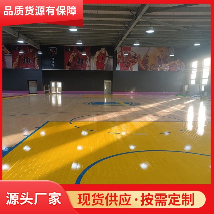  博纳 体育场枫桦木拼接地板供应 用途运动型场馆 20厚 生产厂