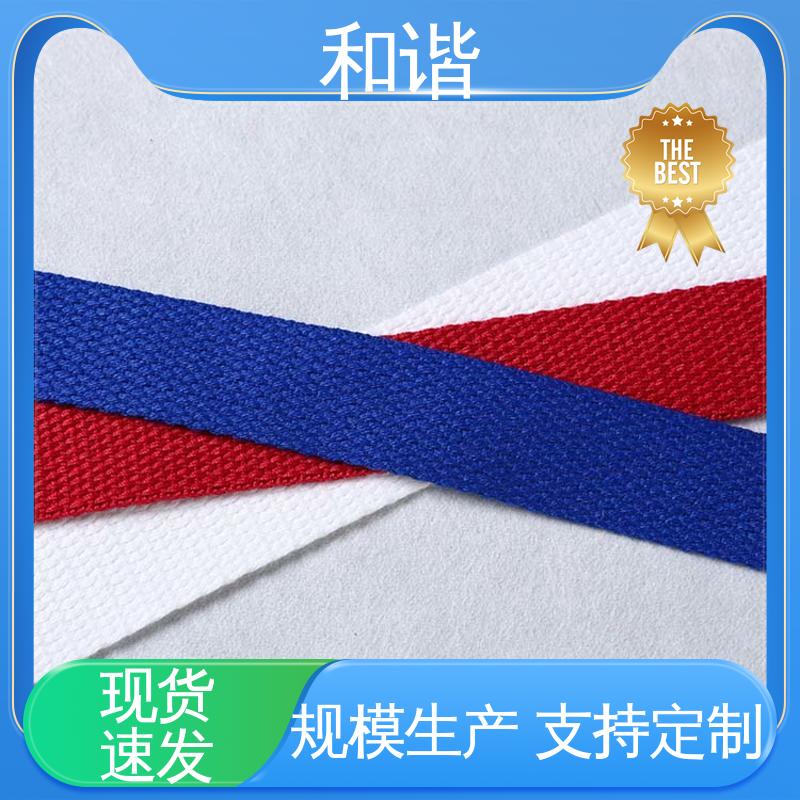 彩色涤纶 织带 色彩鲜明 形态美观简洁 选材优质 现货速发 和谐