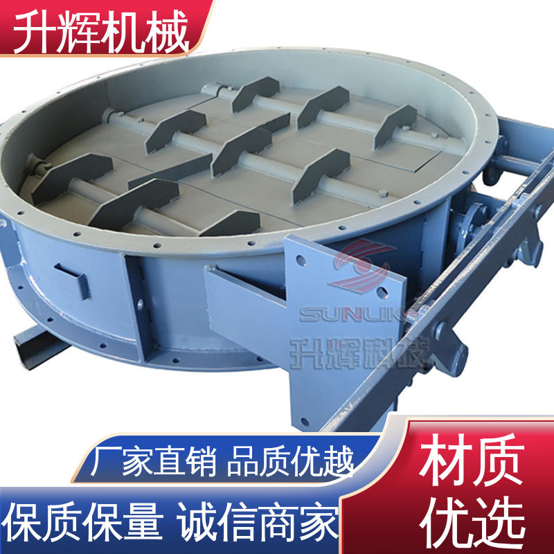 开关轻巧 电动百叶阀 源头厂家 除尘设备管道 升辉机械