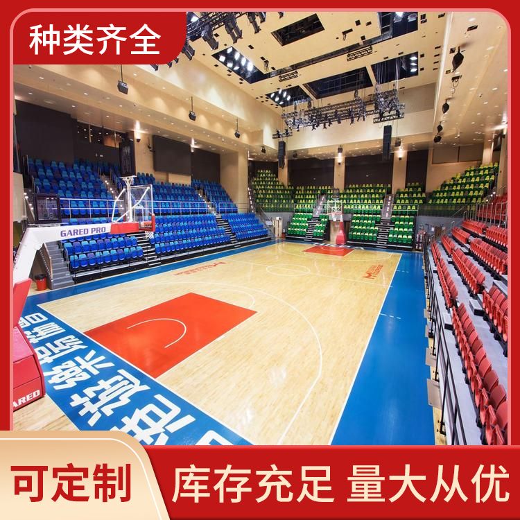  博纳 CBA级别体育运动地板供应 场馆类别运动型 22mm厚 工艺