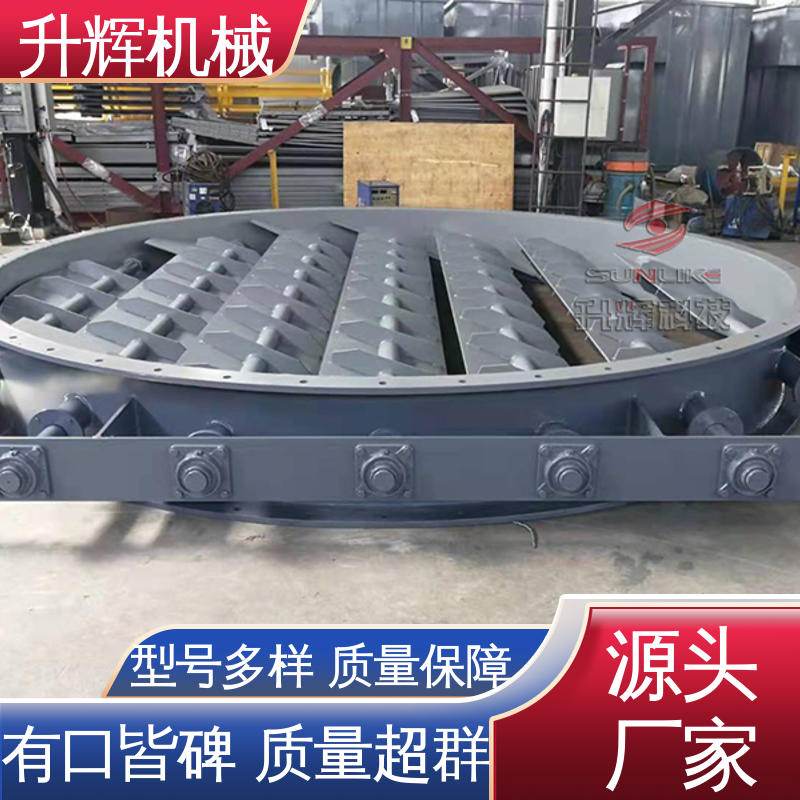 升辉机械 通用蝶阀 可按需定制 不锈钢电动百叶阀 除尘设备管道