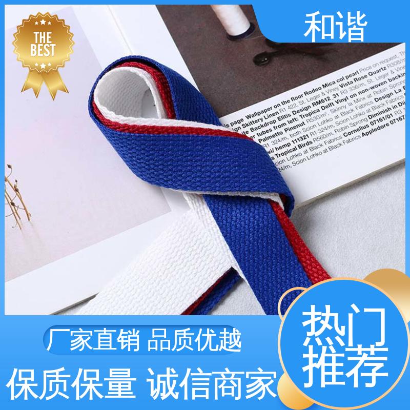 彩色涤纶 辅料织带 绿色环保 耐用经久 口碑好物 厂家直供 和谐