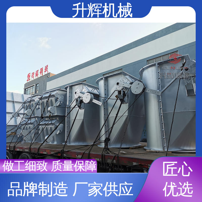 材料耗用省 风机管道设备用 单插板重锤翻板阀 可按需定制 升辉机械