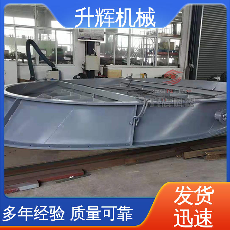 煤化工专用 电动百叶阀 工厂供应 重量轻 启闭力矩小 升辉机械