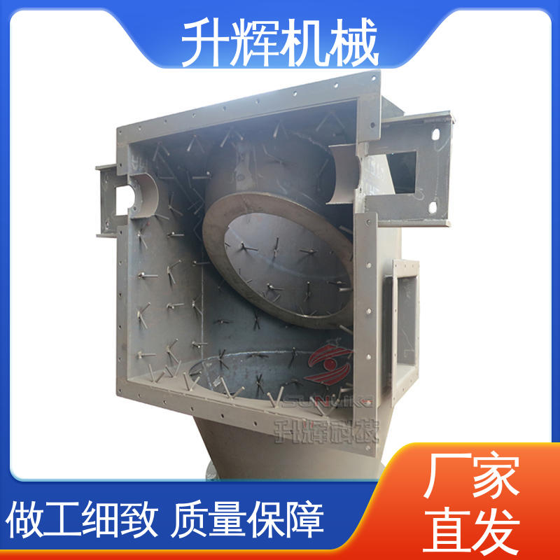 厂家定制 电收尘管道设备用 高温翻板阀 升辉机械