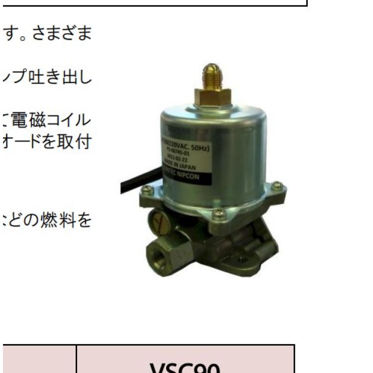 nipcon 可变容积型电磁泵VSC63 九州工业品 日本进口