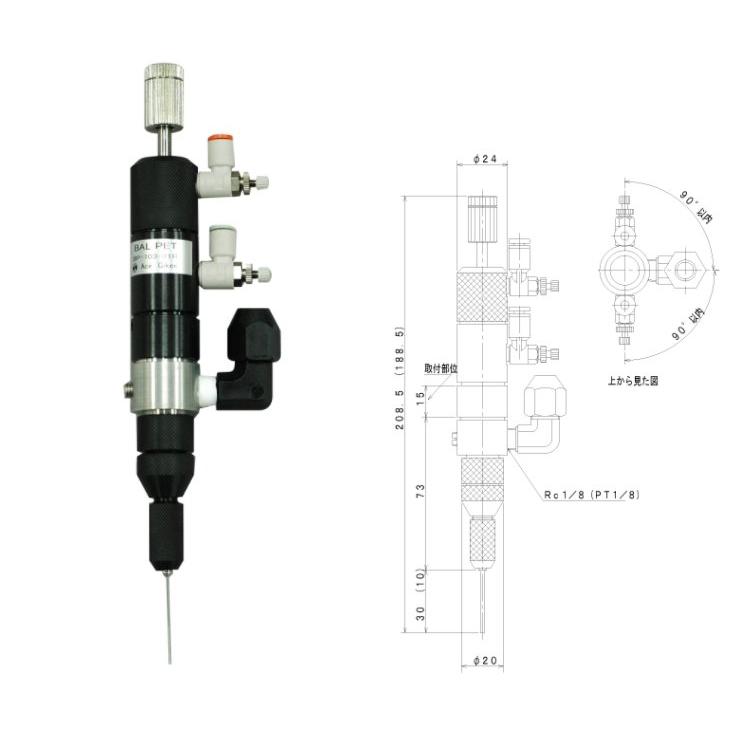 ace秋山贸易日本超精密柱塞阀液体点胶阀机Valpet BP-100-01R