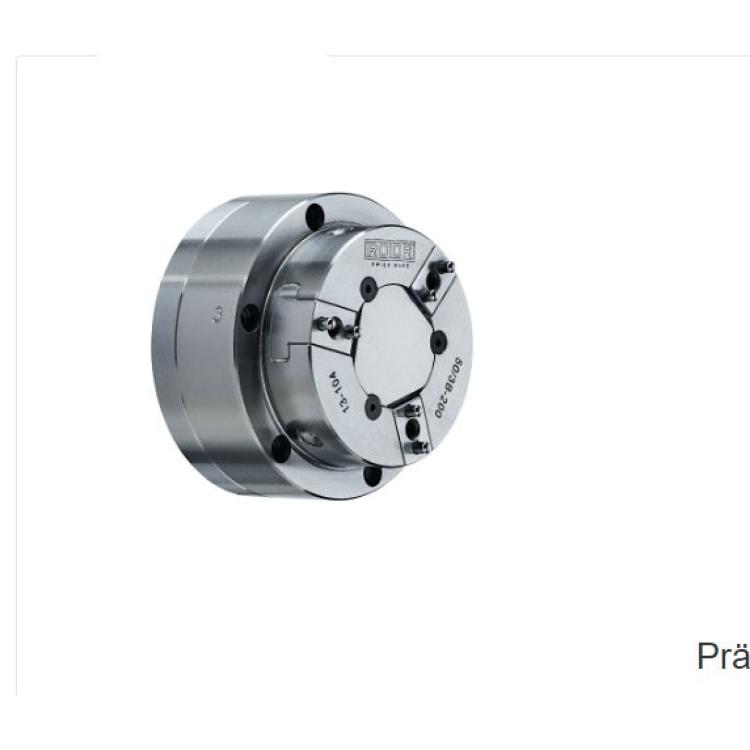 rotortool 旋转卡盘 用于精密车削、磨削、珩磨等的旋转 50/3B-200