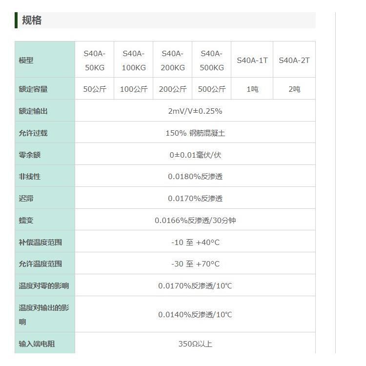 unipulse九州工业品日本[负载测量用]大容量薄型称重传感器RTN