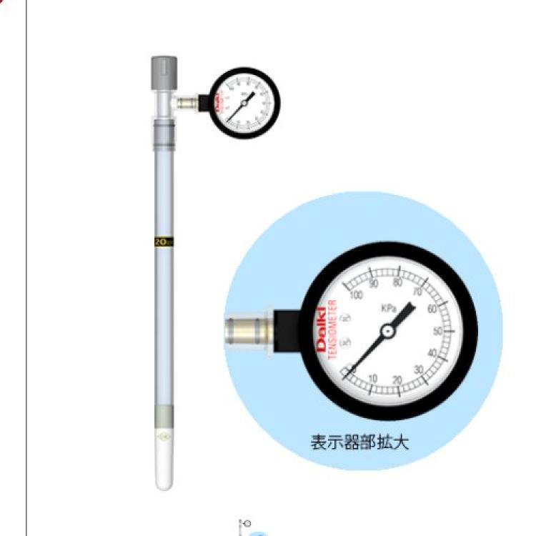 九州工业品日本进口daiki土壤水分仪（pF测量）DIK-3162张力计