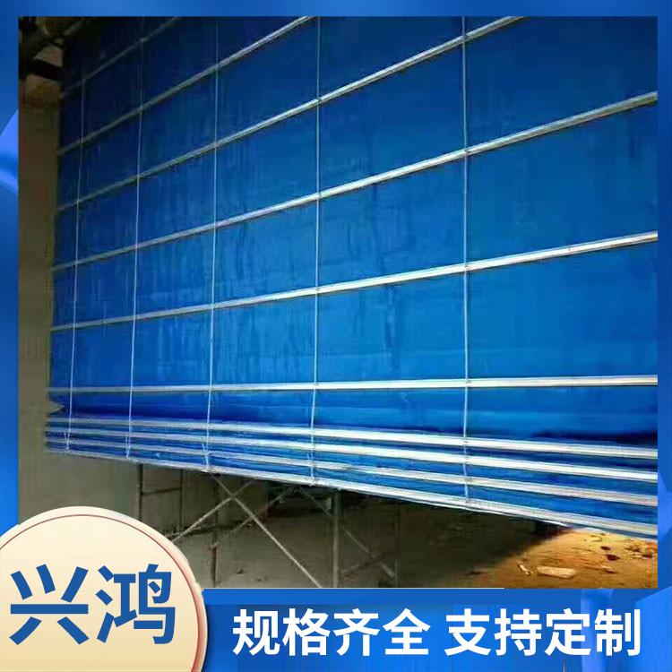 兴鸿地下停车场用防火卷帘门运行平稳 支持定制