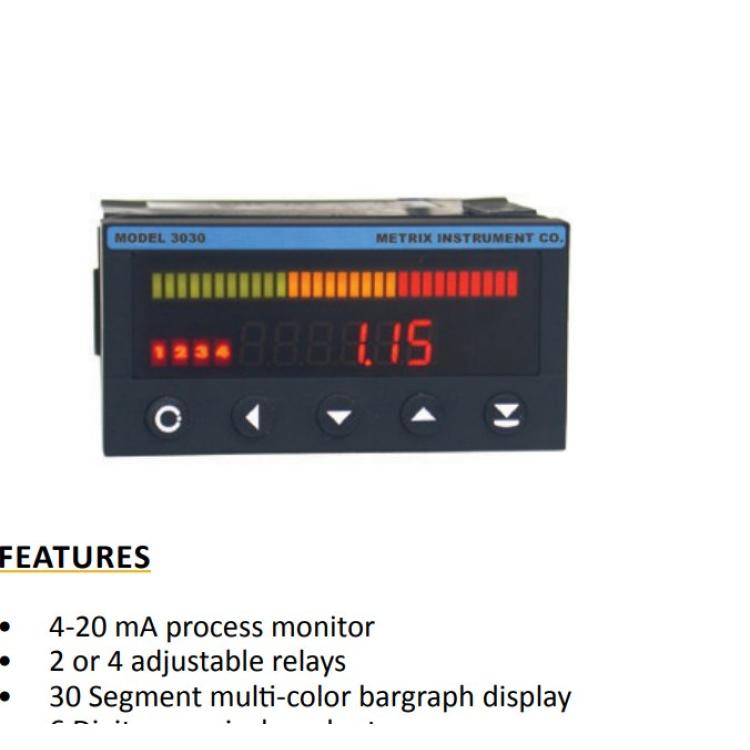 Metrix AM3030 单通道报警监控传感器 秋山贸易工业品