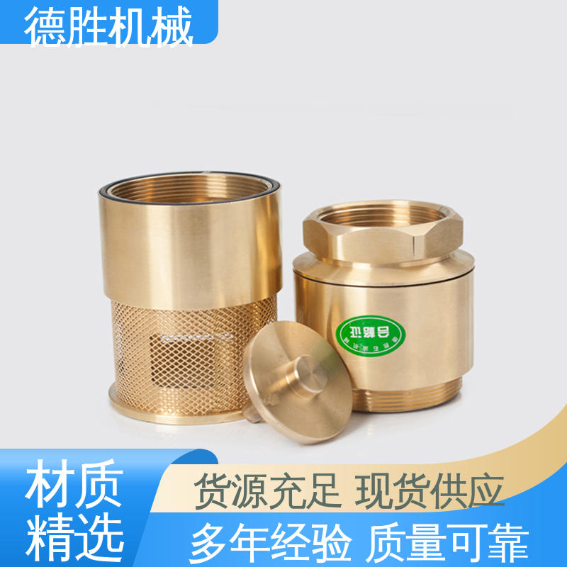 防止管路液体回流 双门止回阀 铜过滤网 品种多样 保质保量 德胜