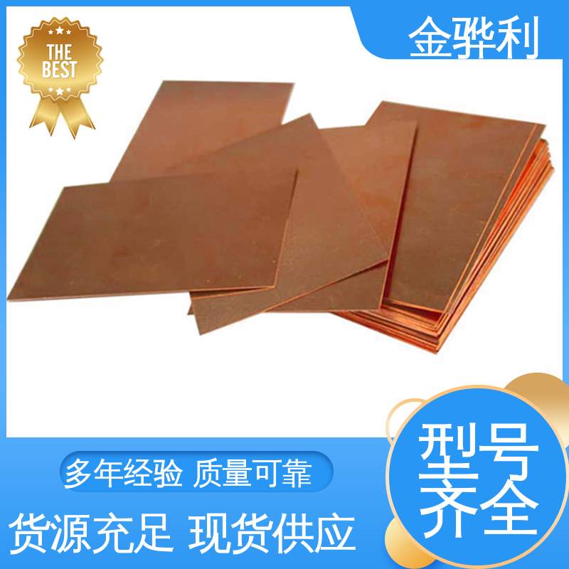 金骅利 紫铜接地铜排 应用于制造导电性良好的产品 国标C1221