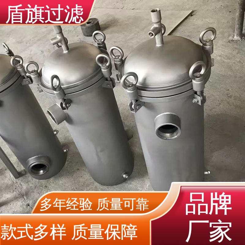 盾旗过滤 长期供应 双联袋式过滤器订做 操作简单 品类齐全