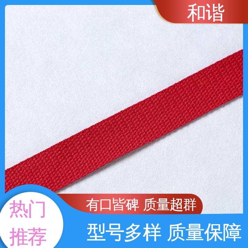 彩色涤纶 鞋服织带 质地结实 防水防潮 源厂直供 品质致胜 和谐