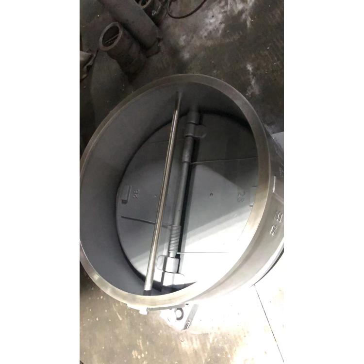 进口 H71H-16P 不锈钢对夹式止回阀 304 316单向阀 DN100/200/300