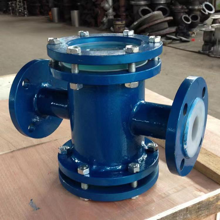 进口 HGS07F4/F46 法兰直通衬氟玻璃视镜 DN15-DN500 铸钢 不锈钢 厂家