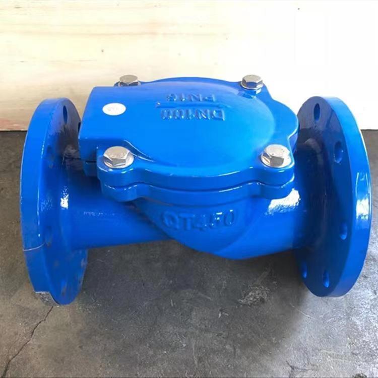 进口 HC44X-16Q 橡胶瓣止回阀 DN50-DN900 铸铁 铸钢 不锈钢 厂家供应