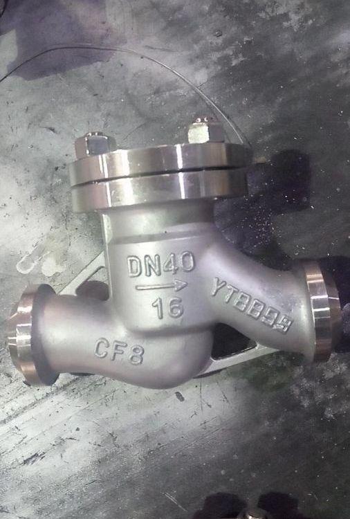 进口 H61F-16P H61F-25P H61F46-40P PTFE 不锈钢四氟密封焊接止回阀